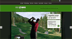 Desktop Screenshot of golf-o-max.com